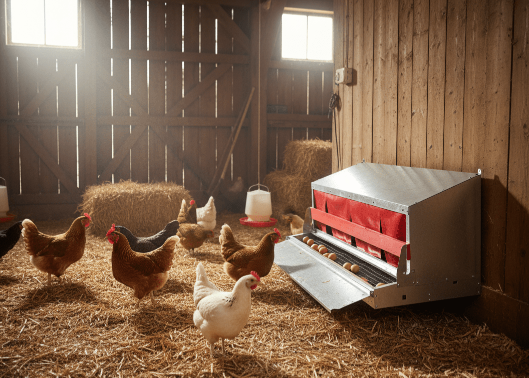 SureNest™ Medium Roll Out Nest Box - 50 to 75 hens - Surehatch Incubators
