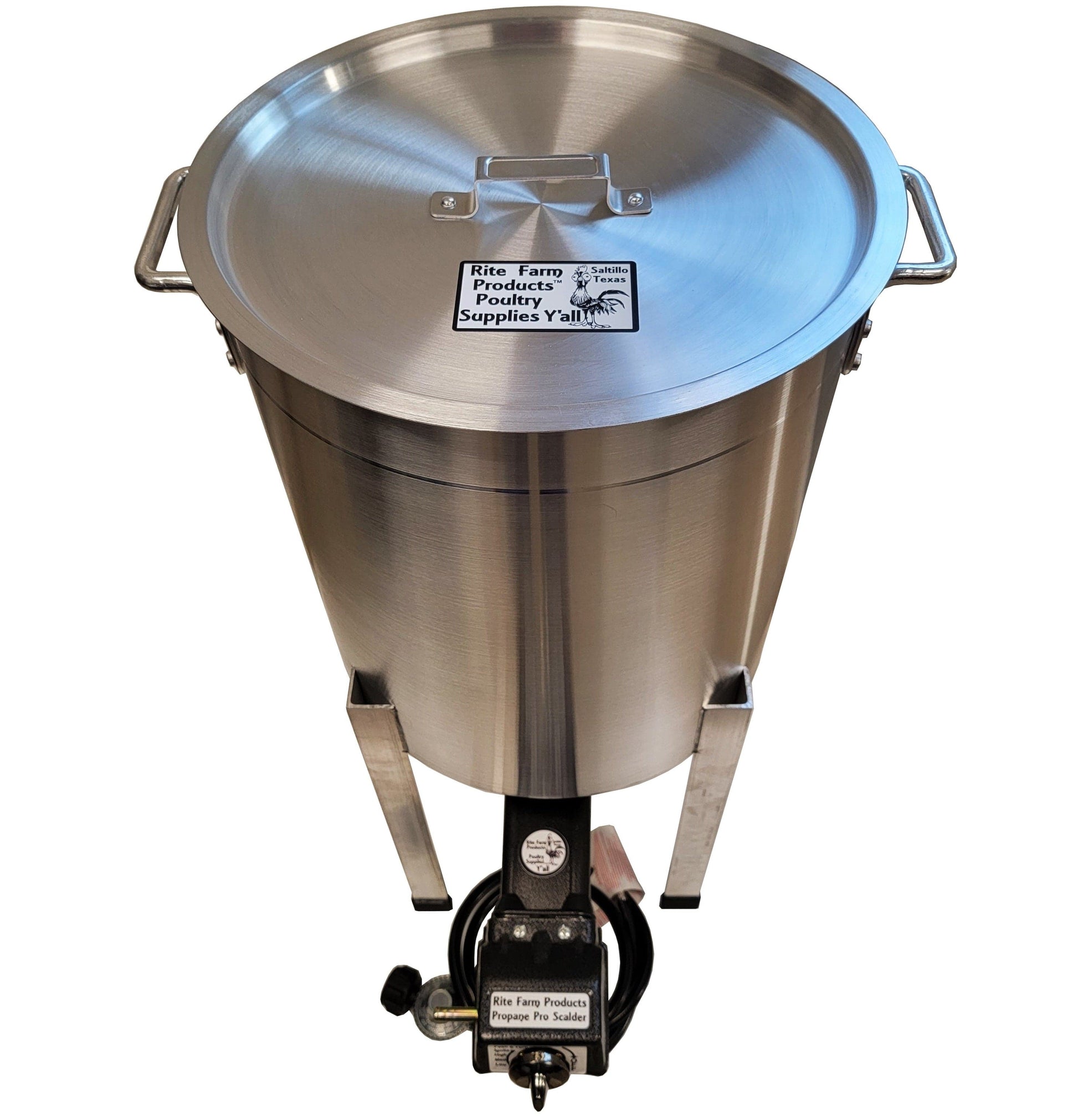 Propane 15 Gallon Pro Poultry Scalder Chicken MADE in the USA - Surehatch Incubators