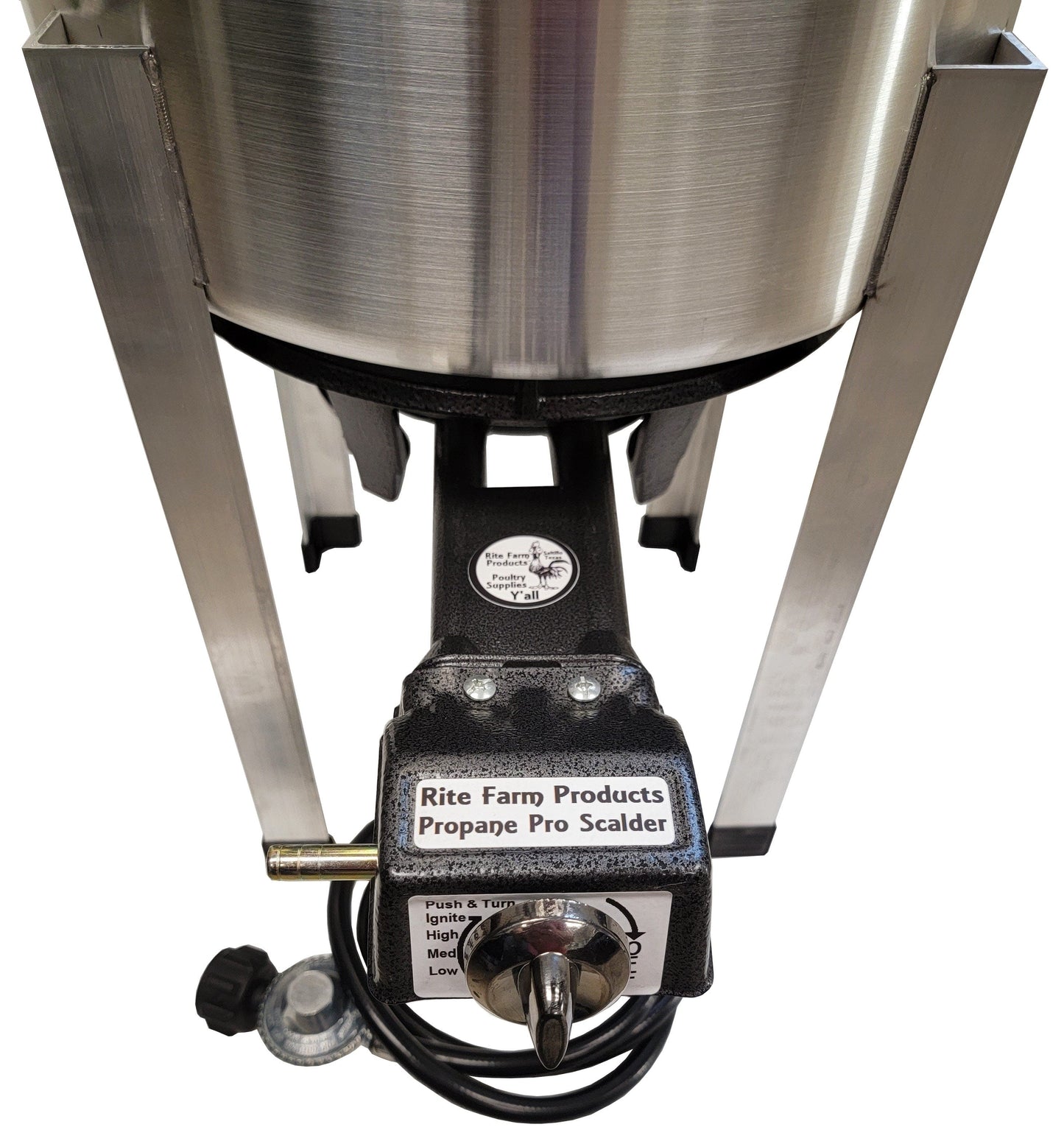 Propane 15 Gallon Pro Poultry Scalder Chicken MADE in the USA - Surehatch Incubators