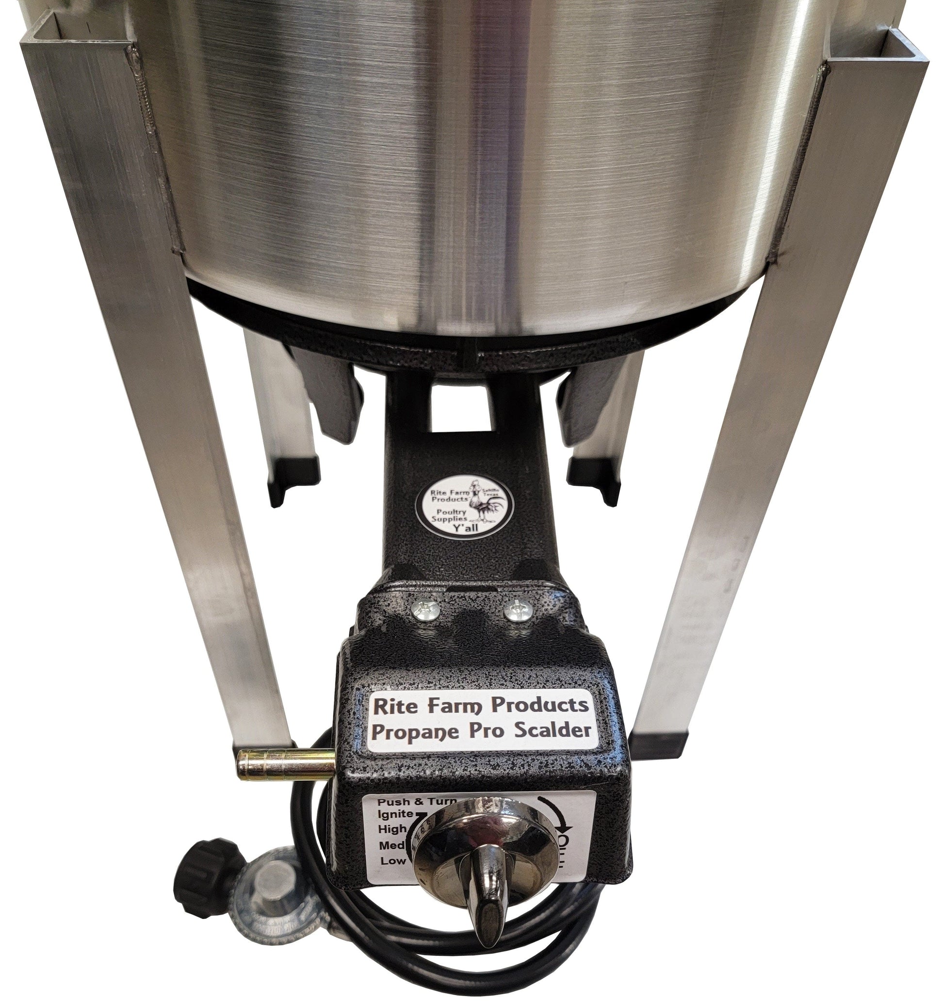 Propane 15 Gallon Pro Poultry Scalder Chicken MADE in the USA - Surehatch Incubators