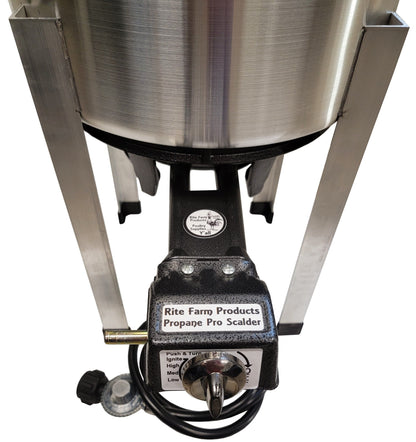 Propane 15 Gallon Pro Poultry Scalder Chicken MADE in the USA - Surehatch Incubators