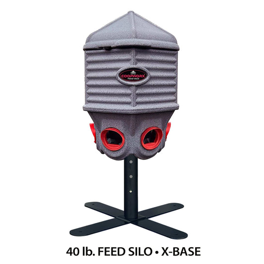 SureGrow™ 40lb Feed Silo by CoopWorx - Surehatch Incubators