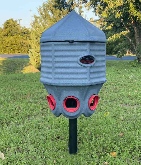 SureGrow™ 40lb Feed Silo by CoopWorx - Surehatch Incubators