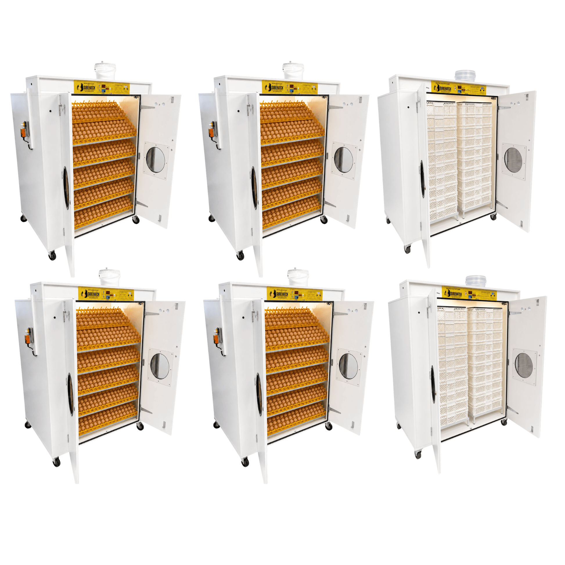 12000 Egg Hatchery - Produce 2880 chicks per week - SH12000 Chick Hatchery - Surehatch Incubators