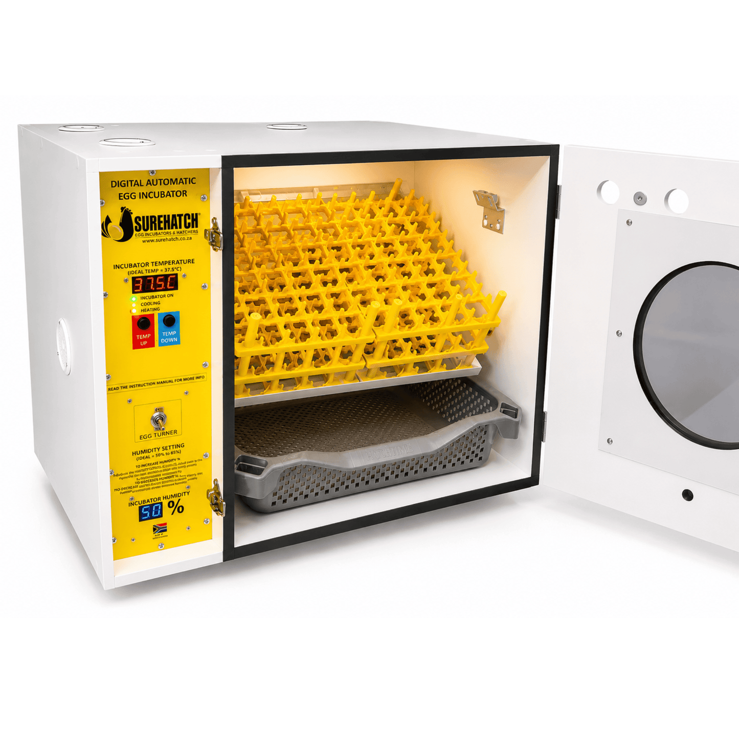 180 Egg Incubator and Hatcher - Fully Automatic Digital Model SH180