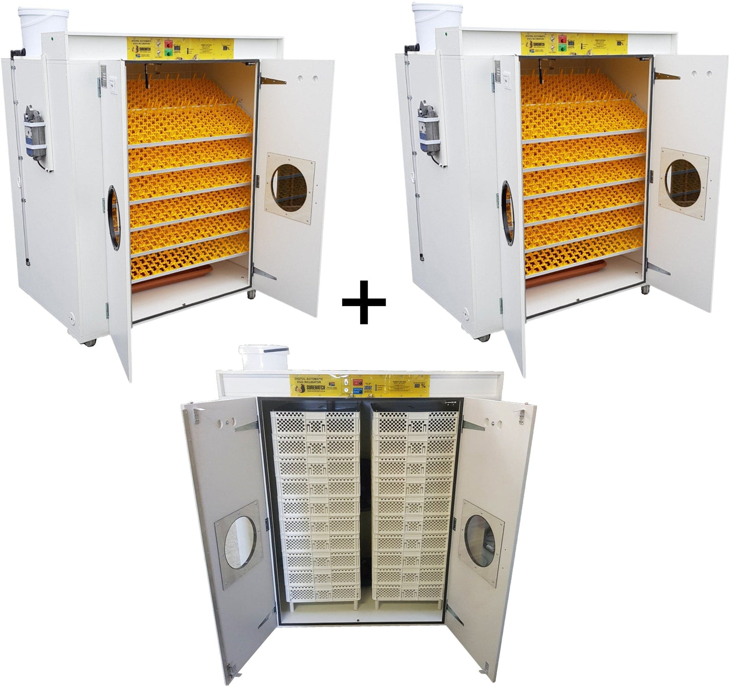 Commercial egg incubator and hatcher for sale in USA