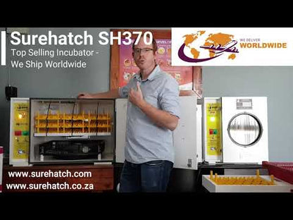 Incubadora Homesteader de 370 huevos - Incubadora de huevos digital automática Surehatch